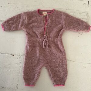 7am Enfant Fuzzy Long Sleeve Jumpsuit - worn once
